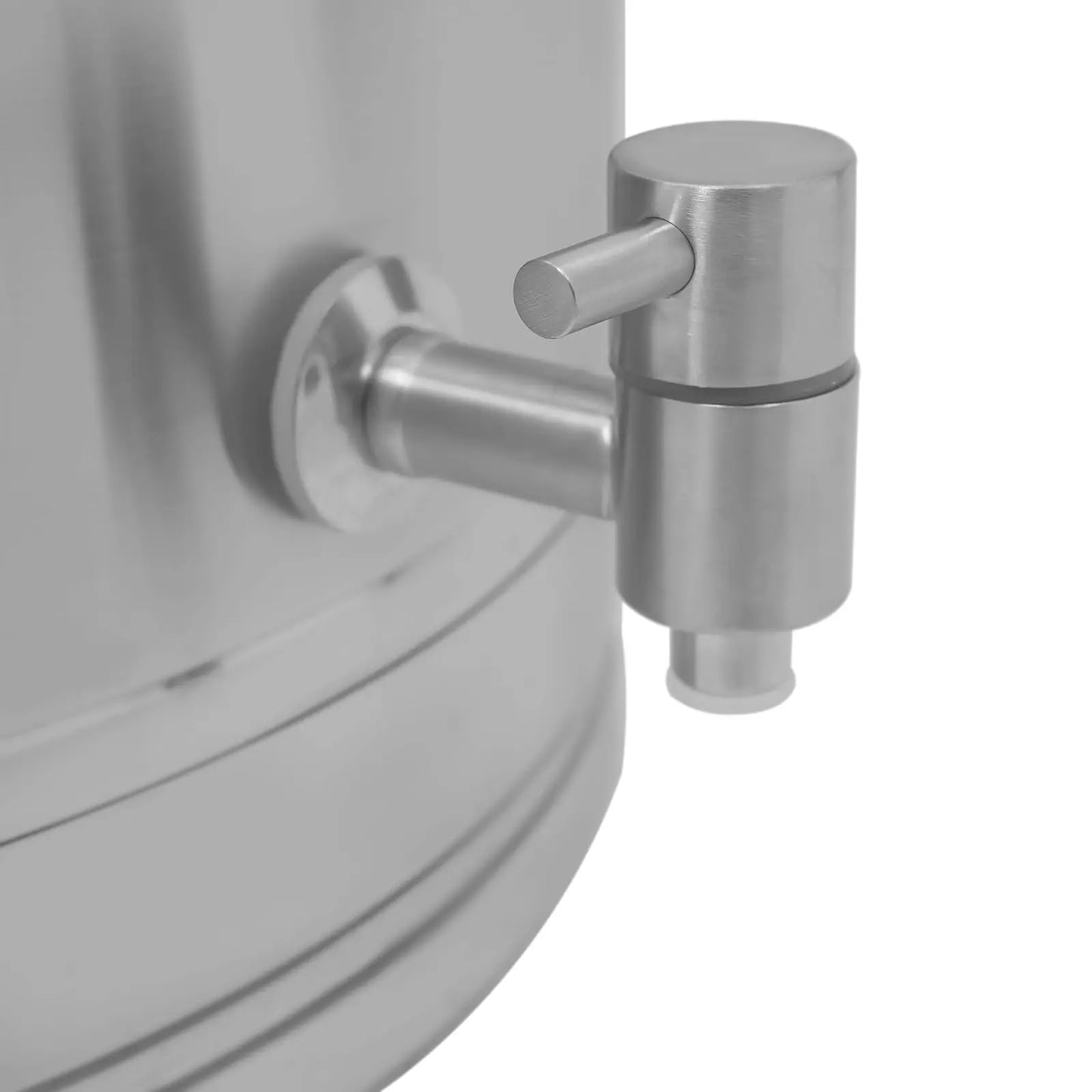 Buckets, Coolers and Holders 304 Stainless Milk Can with Spigot