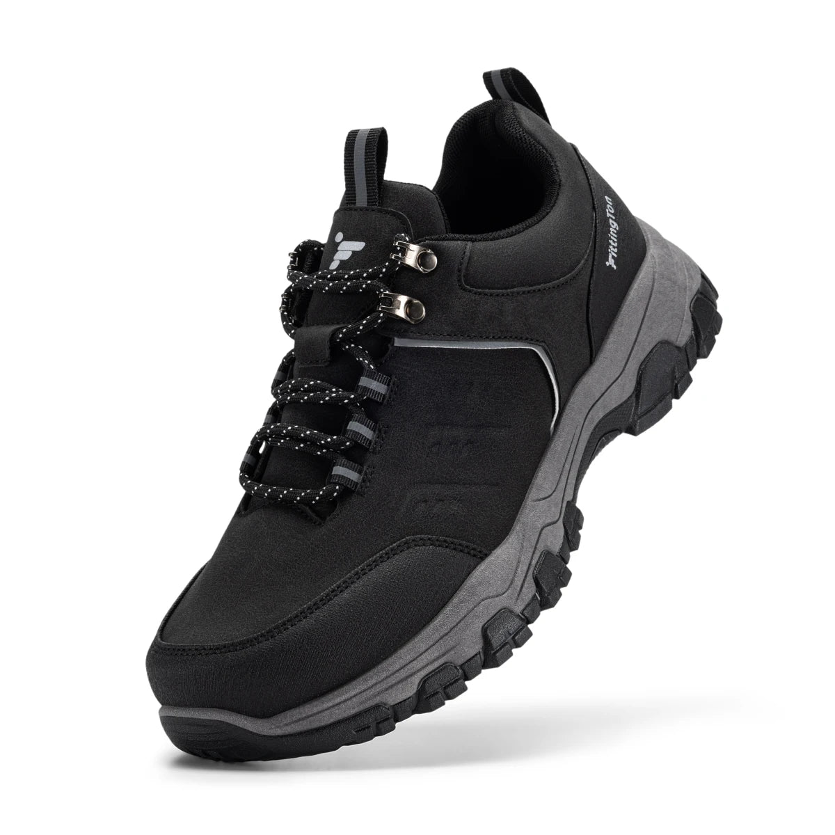 Fittington Men'S Hiking Shoes Outdoor Mountaineering Sports Shoe Cushioning Non-Slip Lightweight Strong Grip Casual Sneakers