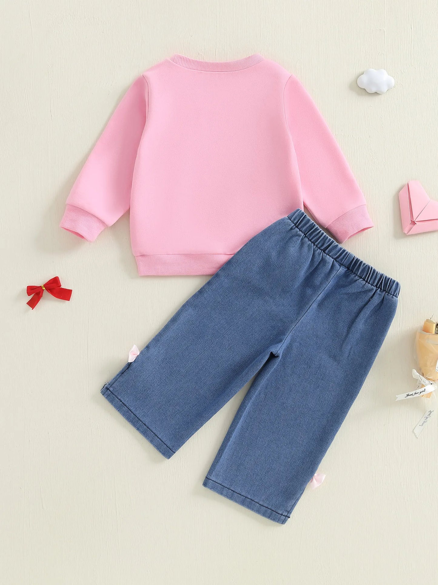 CN Guangdong Cozy Infant Girl Winter Two Piece Set