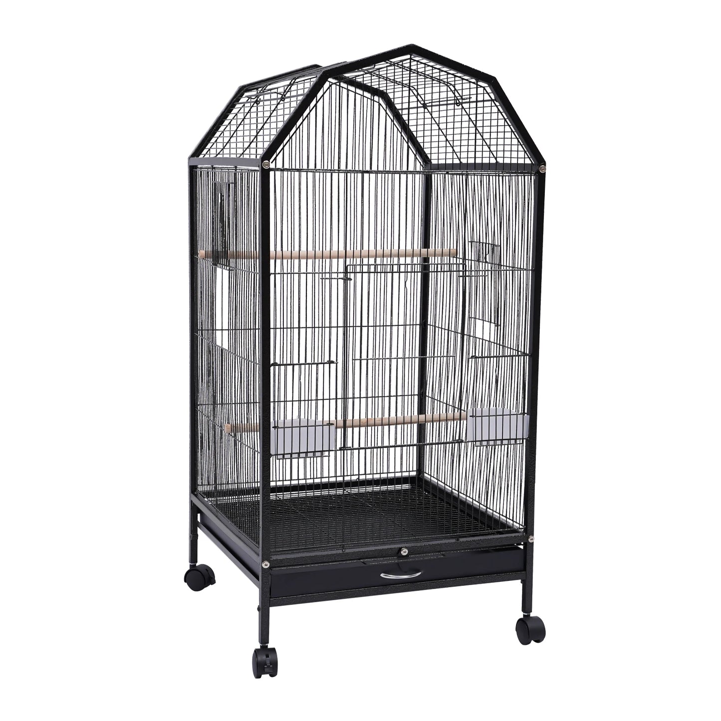 Guangdong Iron Bird Cage Parrot Finch Macaw Cockatoo Stand