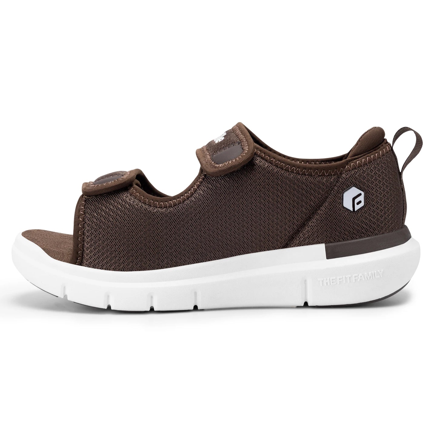 Fittington Men‘s Diabetic Sandals Wide Width with Arch Support Men Diabetic Shoes Adjustable For Feet Foot Pain Relief Plantar