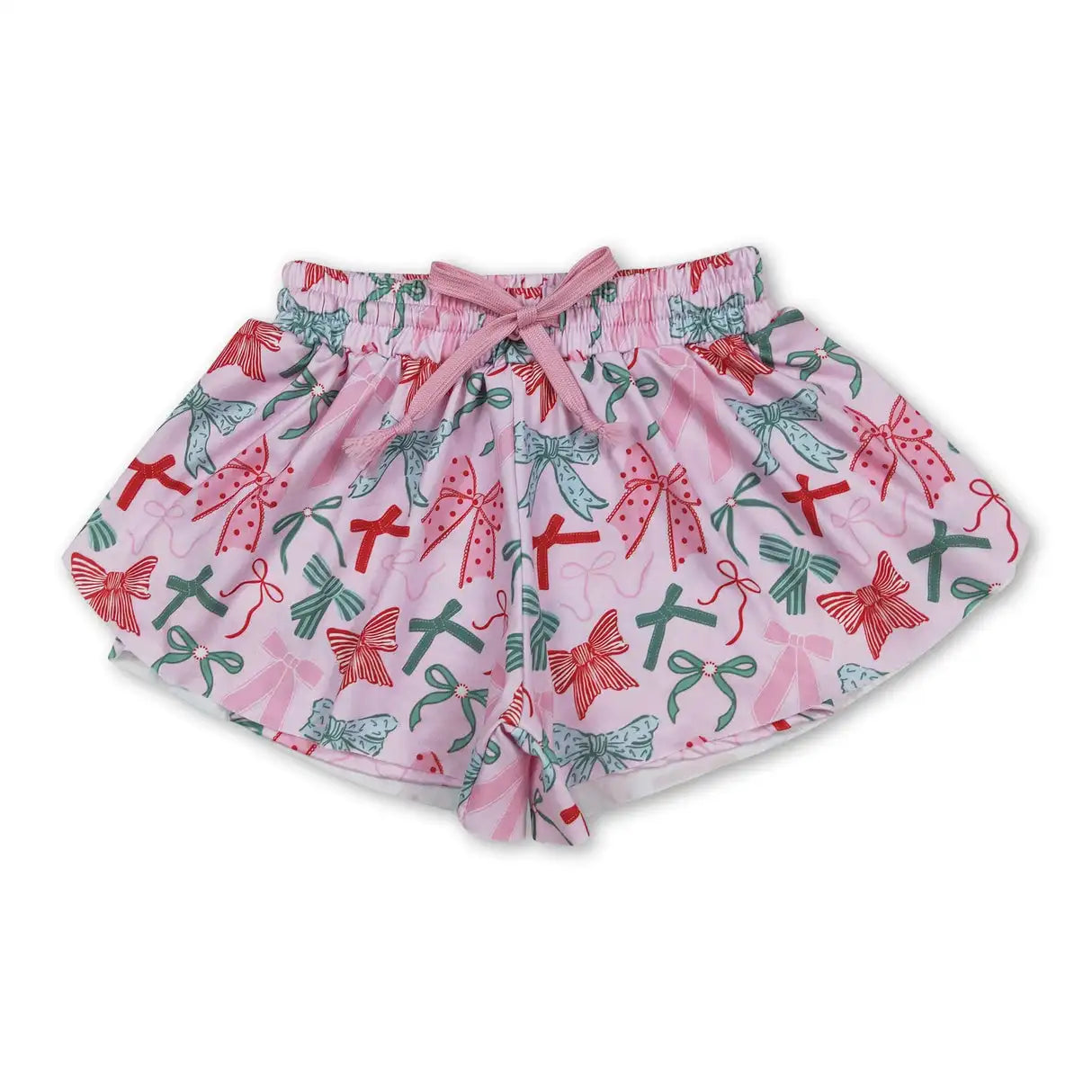 Sibling Baby Girls Colorful Bows Leopard Skorts Ruffle Summer Shorts Bottoms