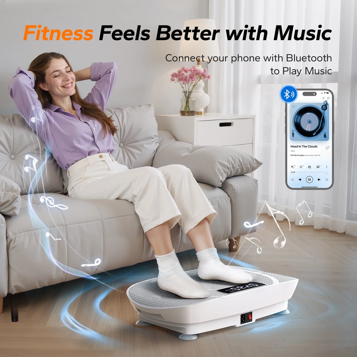 Merach Whole Body Vibration Plate Exercise Machine