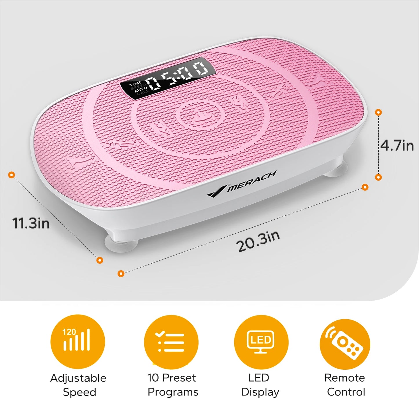 Merach Whole Body Vibration Plate Exercise Machine