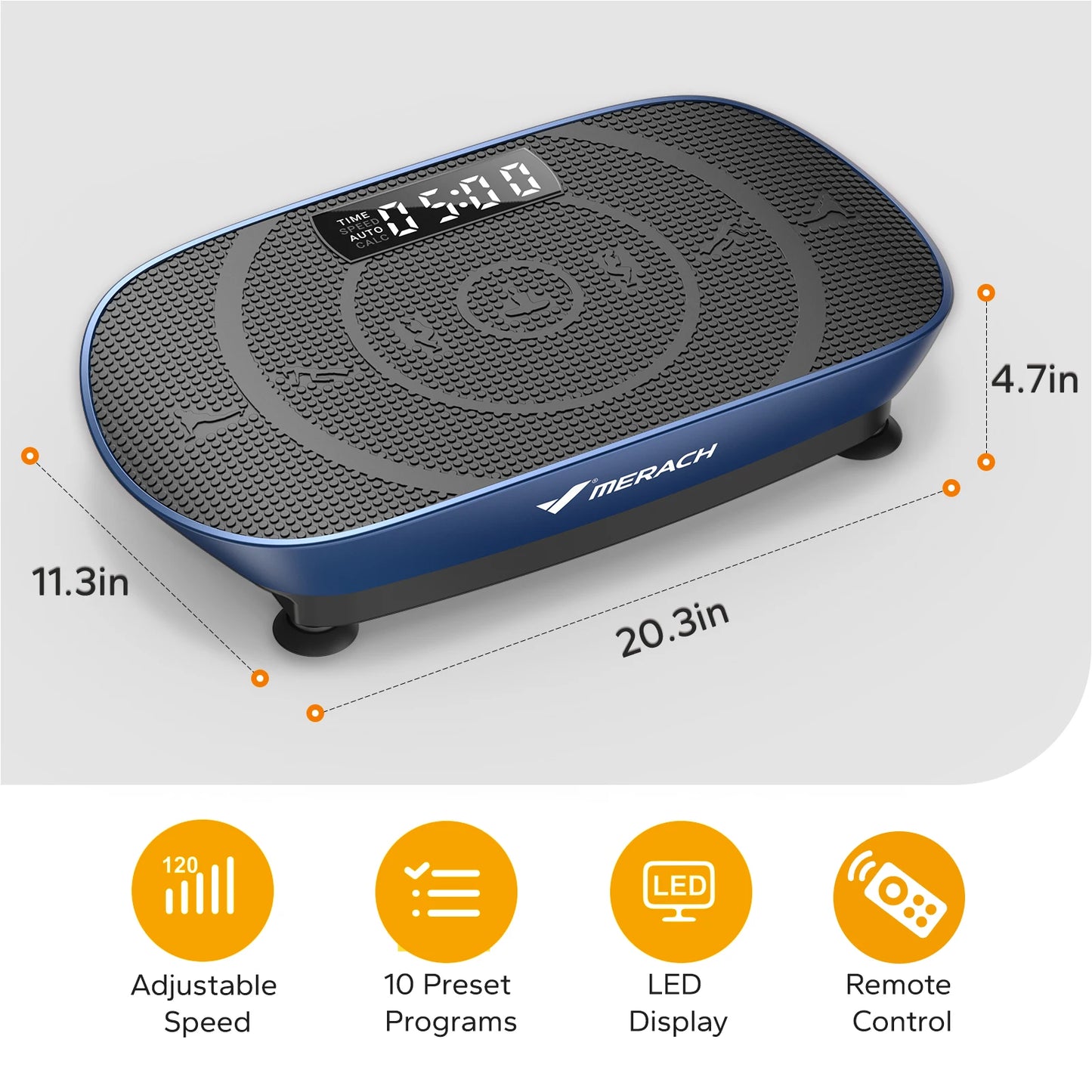 Merach Whole Body Vibration Plate Exercise Machine