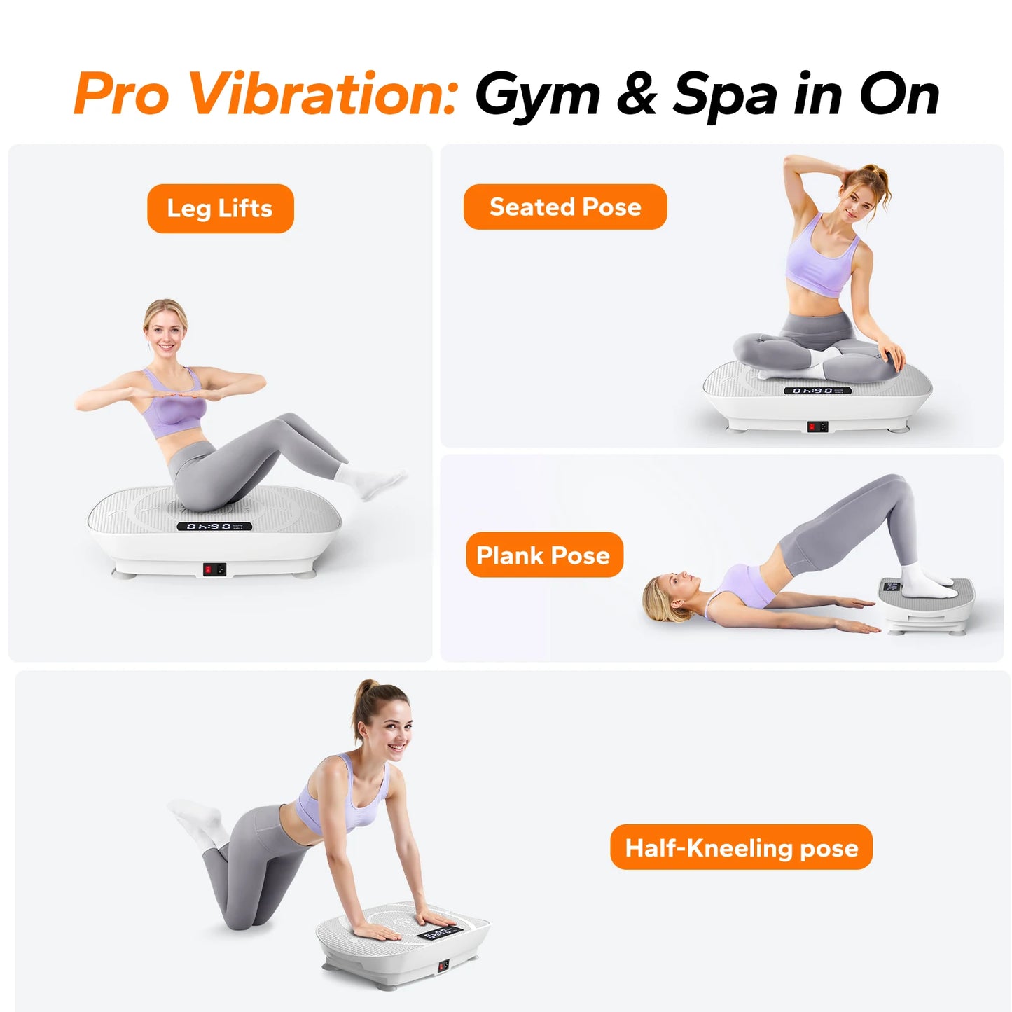 Merach Whole Body Vibration Plate Exercise Machine