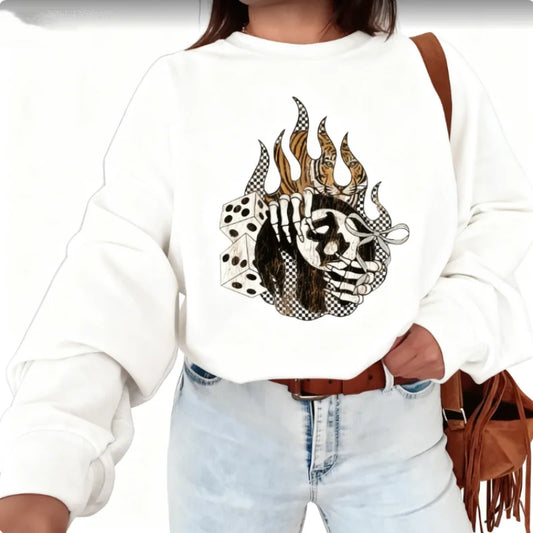 Grunge 8 Ball Sweatshirt Western Stuff Cowgirl Stuff Western Tops Clothes Western Outfits Women Country Concert Outfits Summer