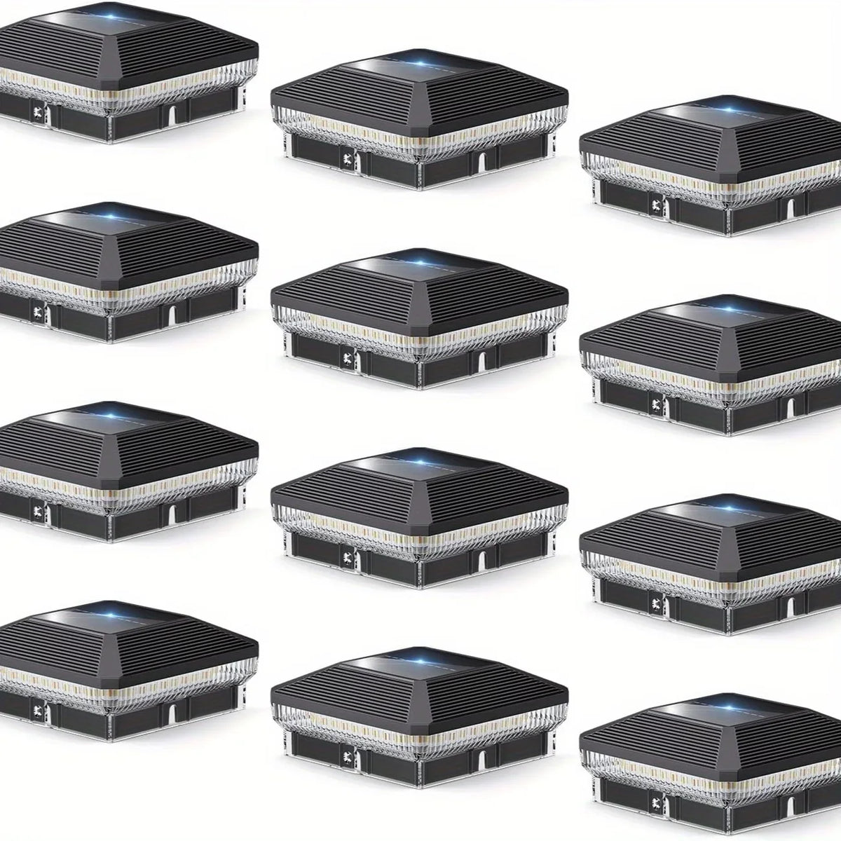 Premium Automatic Solar Post And Fence Lights Outdoor