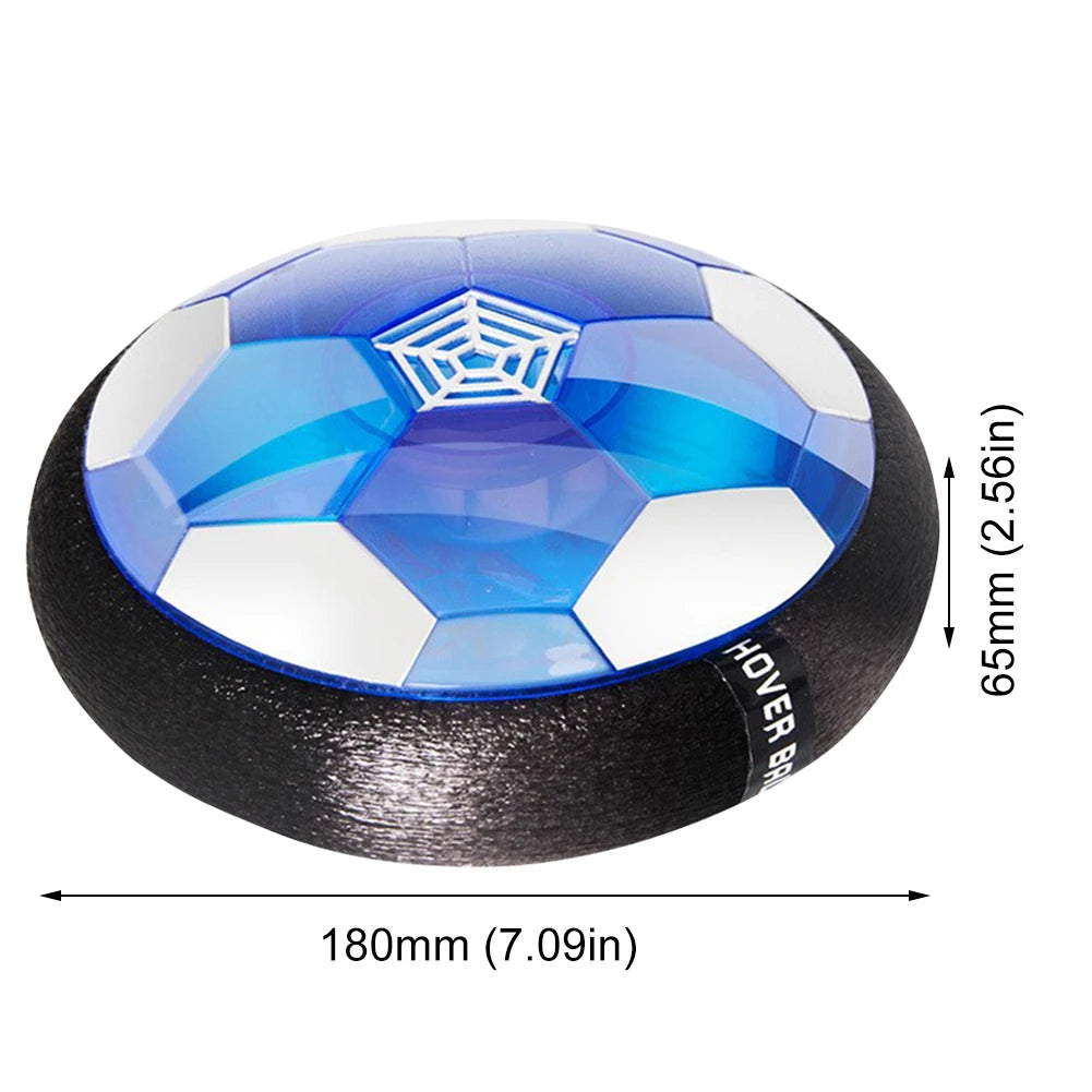 Air Power Hover Ball With LED Light And Foam Bumper Indoor Outdoor Soccer Ball