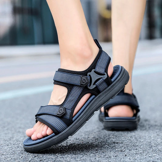 Outdoor Fashion Men Sandals Summer Men Shoes Casual Shoes Breathable Beach Sandals