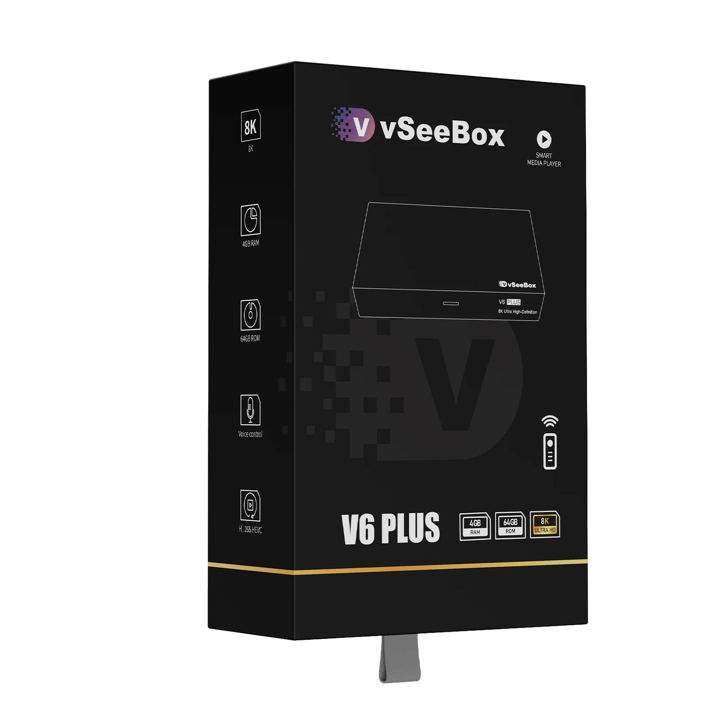 2026 vSeeBox V6 Plus New Box 8K HD Voice Control