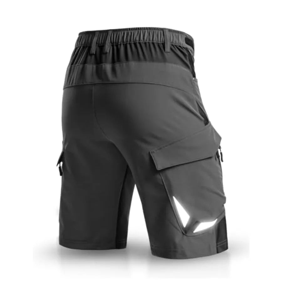 XKTTAC Men's Outdoor Quick Dry Lightweight Stretchy Shorts for Hiking, Tactical, Camping, Travel with 6 Pockets