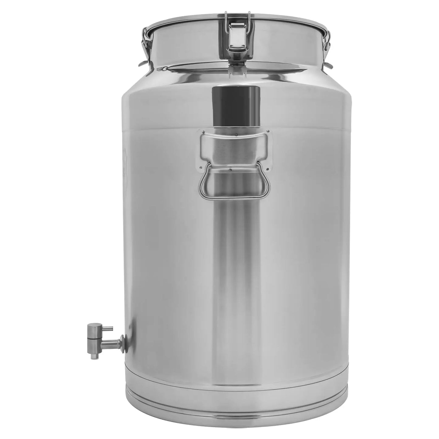 Buckets, Coolers and Holders 304 Stainless Milk Can with Spigot
