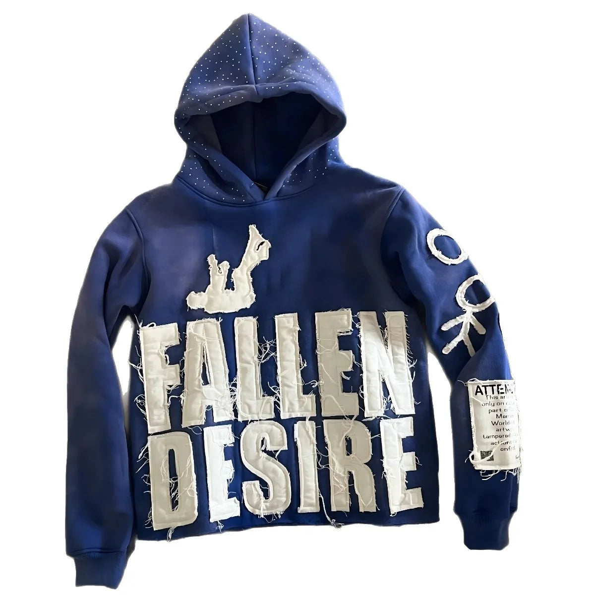 Letter Graphic Y2K Hoodie for Men Streetwear Essentials