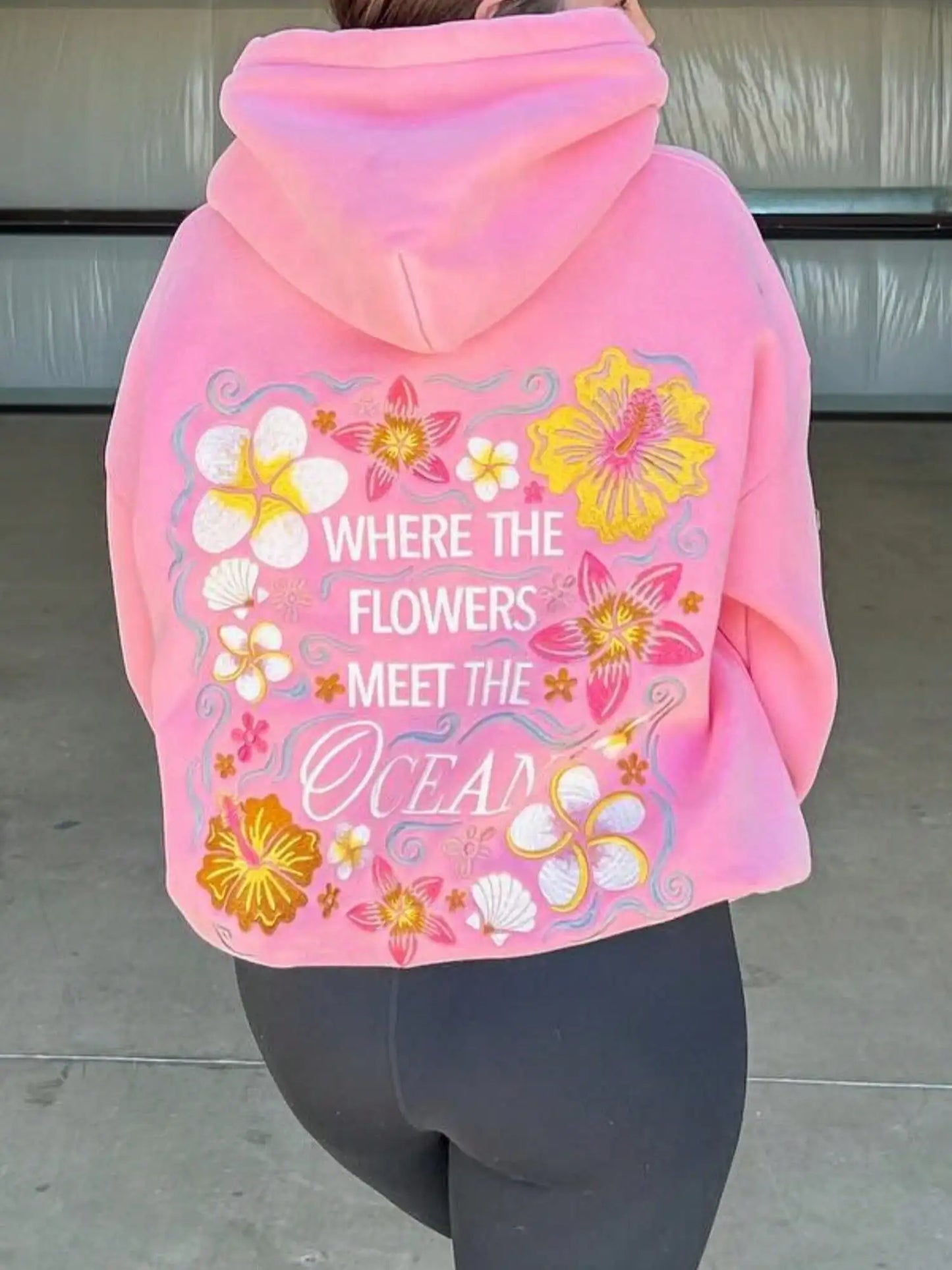 Casual Hooded Sweatshirt For Women