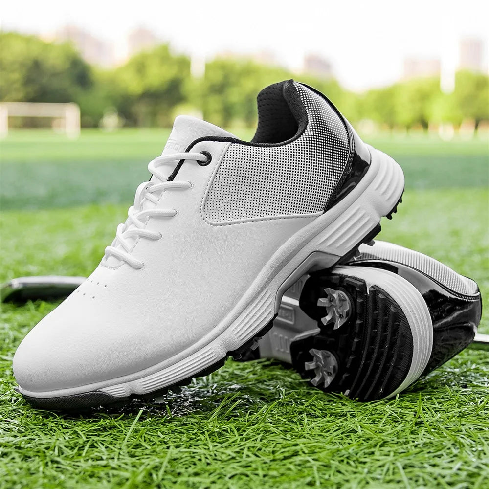 Zakey Men's Waterproof Golf Shoes Anti Slip Footwear
