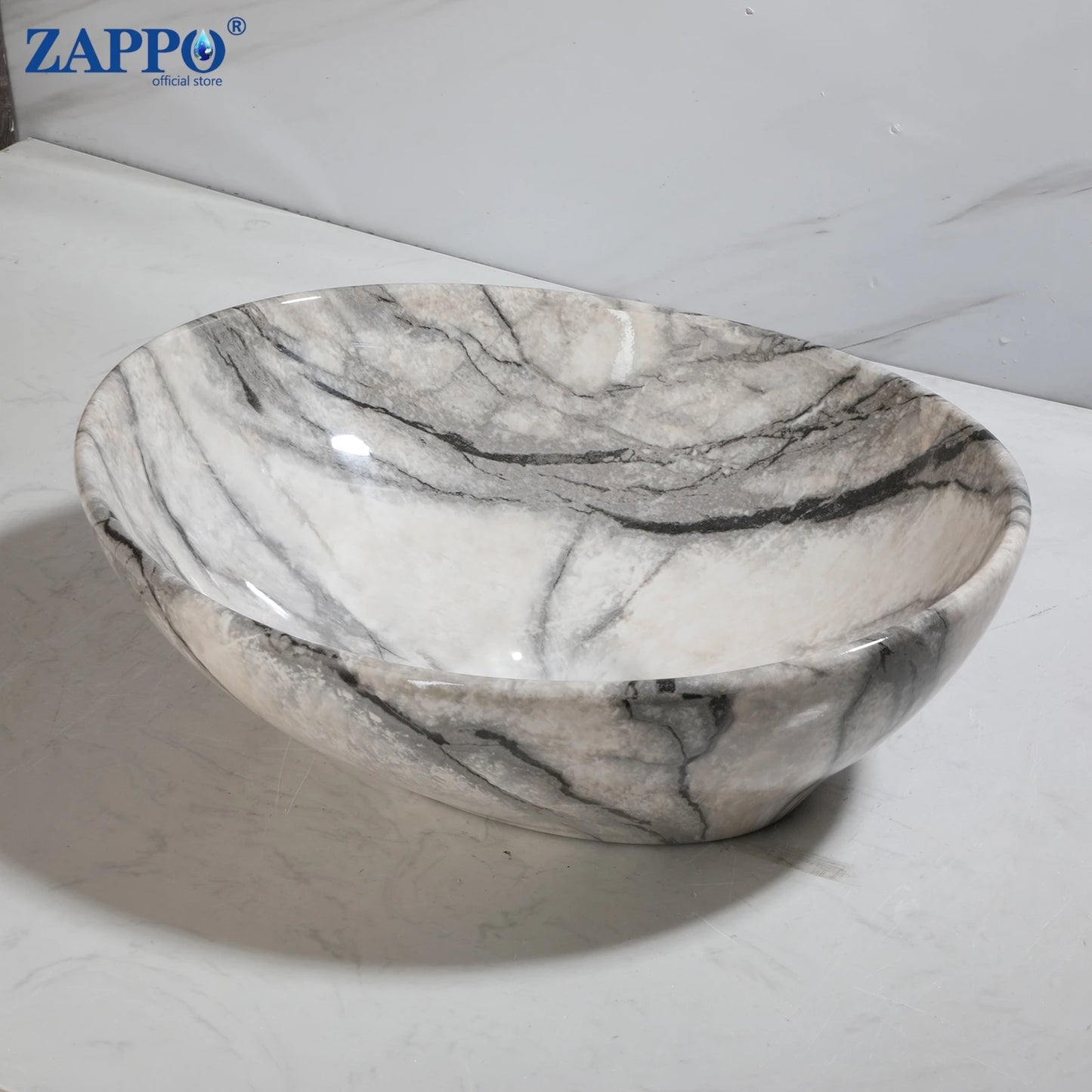 Mekkahla Rectangular Ceramic Vessel Sink With Faucet