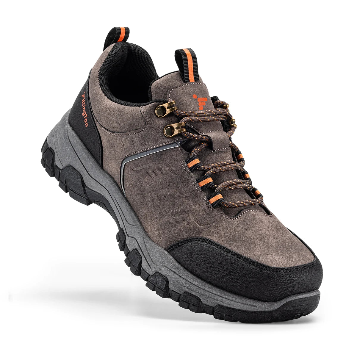 Fittington Men'S Hiking Shoes Outdoor Mountaineering Sports Shoe Cushioning Non-Slip Lightweight Strong Grip Casual Sneakers