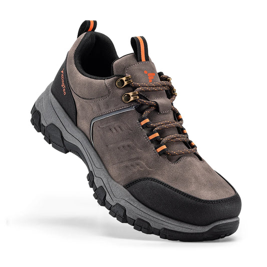Fittington Men'S Hiking Shoes Outdoor Mountaineering Sports Shoe Cushioning Non-Slip Lightweight Strong Grip Casual Sneakers
