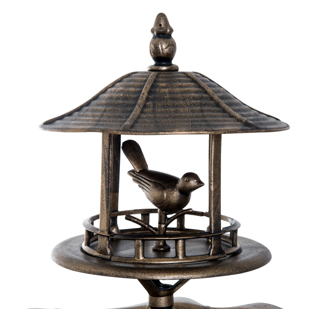 Outsunny 3 In 1 Outdoor Resin Bird Bath Feeder Planter