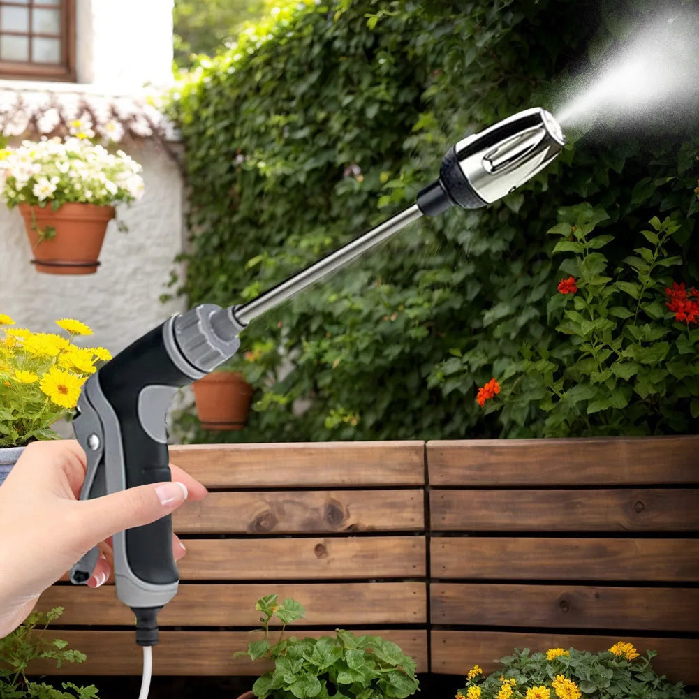 Handheld High Pressure Water Gun Garden Hose Pressure Power Washer Used For Garden Irrigation And Window Cleaning Car Washing
