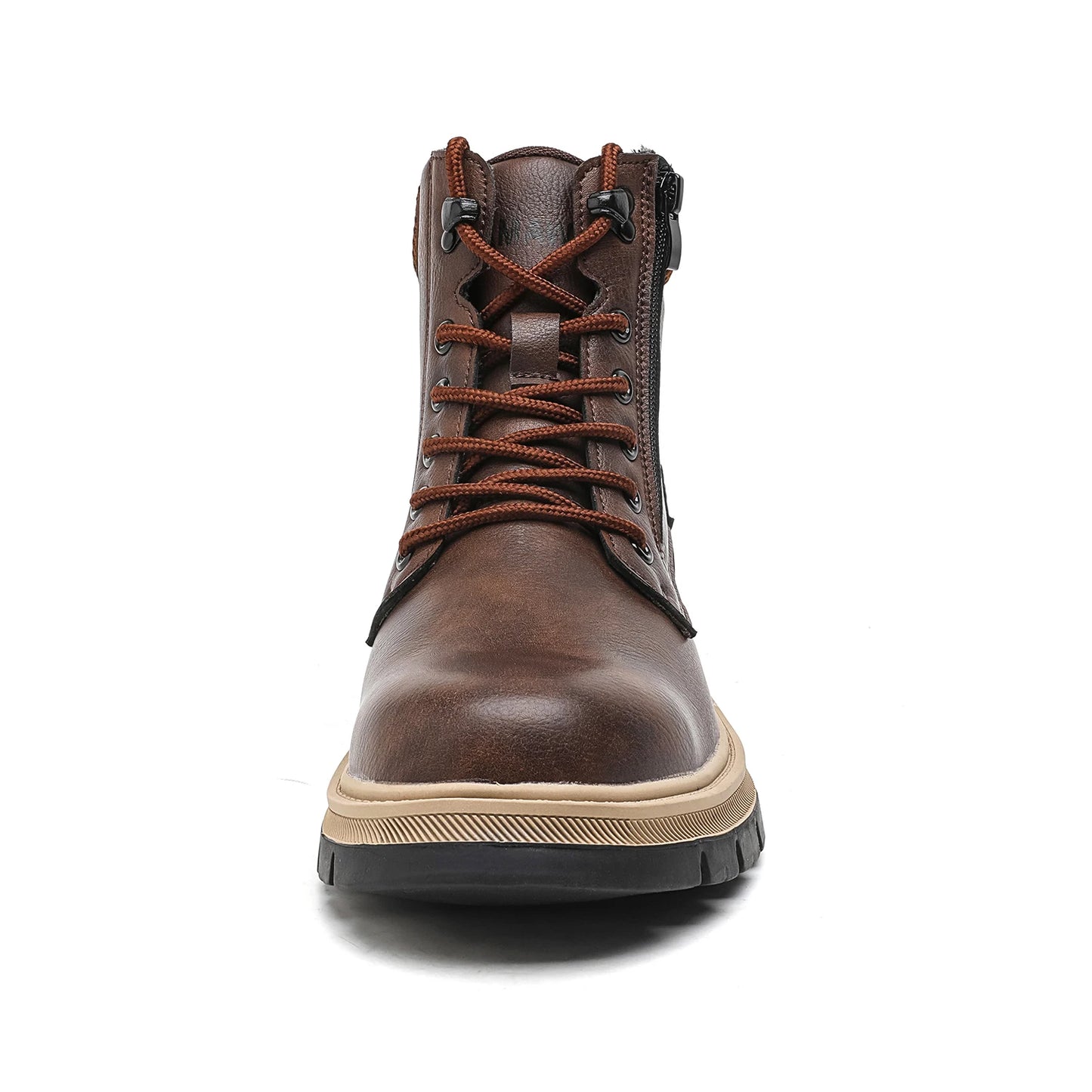 Waterproof Safety Boots Men Indestructible Steel Toe Work Boots Anti-smash Stab-resistant Safety Shoes Biker Botas Para Hombre