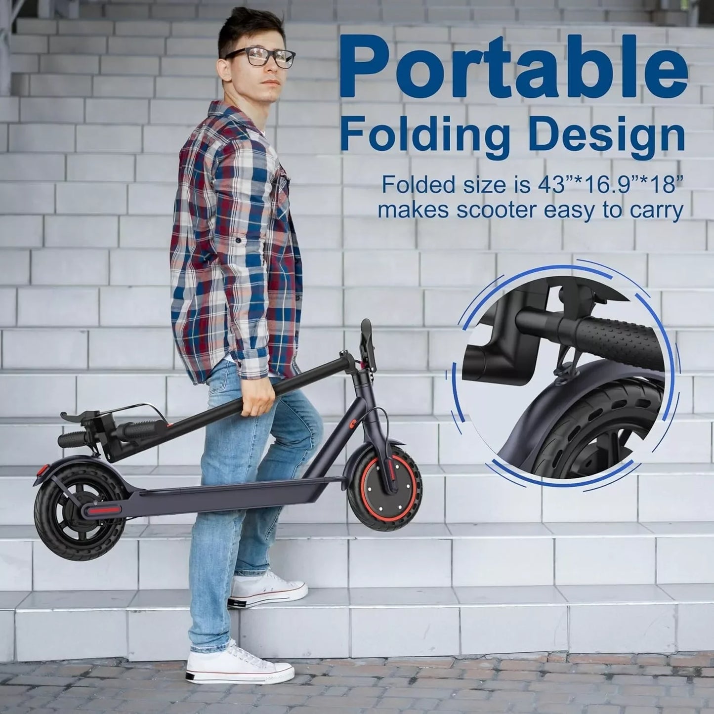 Ladped LP60 Electric Scooter 350W Folding 16 Mile Range