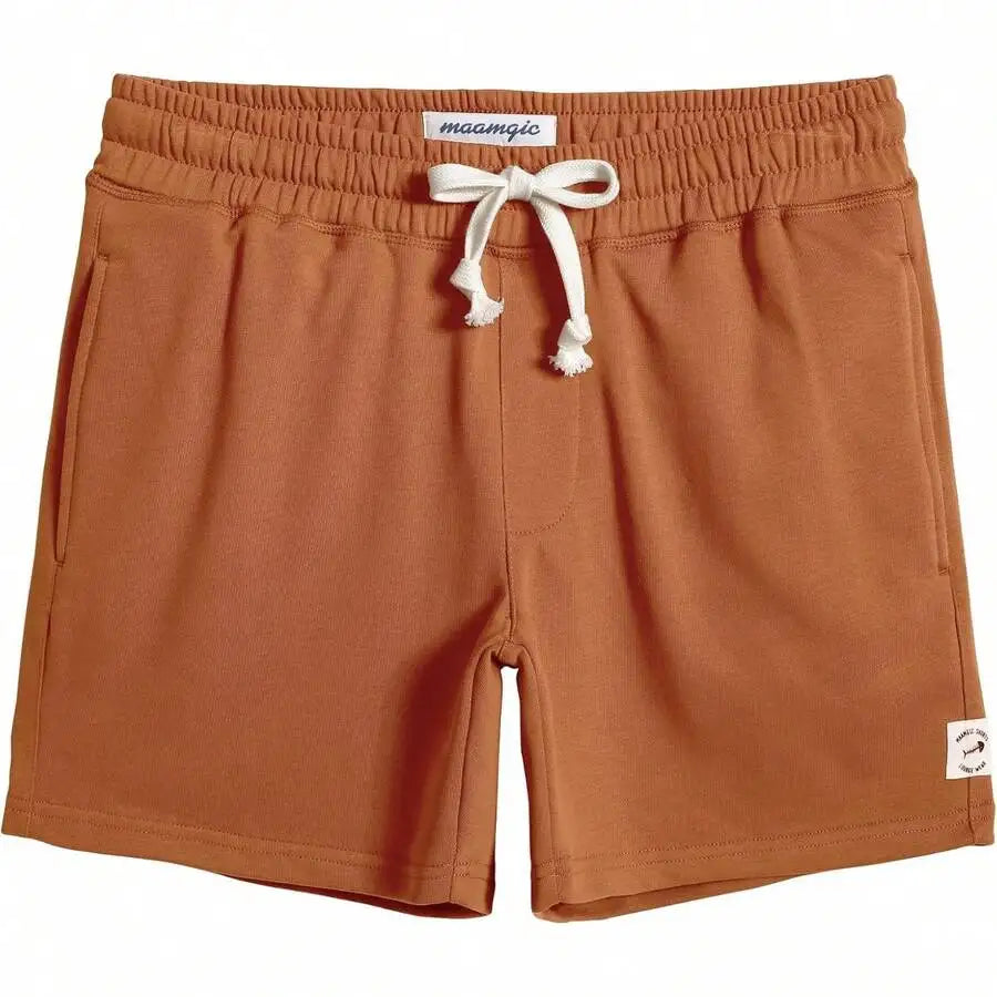 Mens Athletic Gym Shorts Elastic Waist Casual Jogger Workout Pants With Pockets