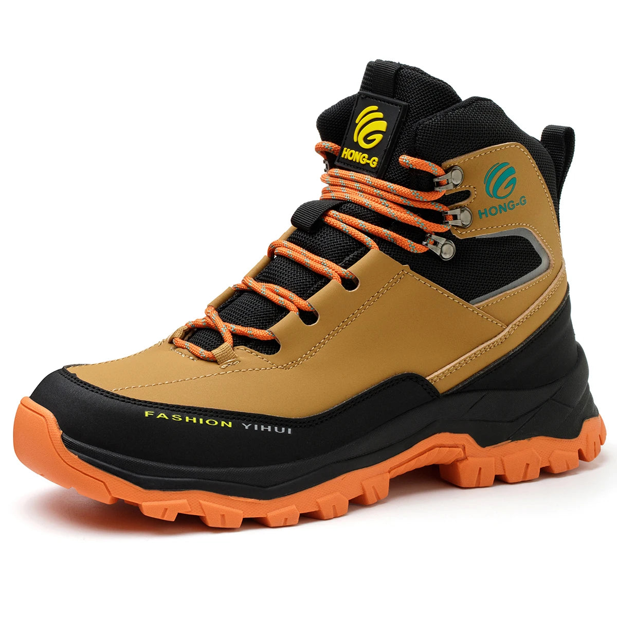 Veigar Mens Protective Work Shoes AntiPuncture Steel Toe Boots