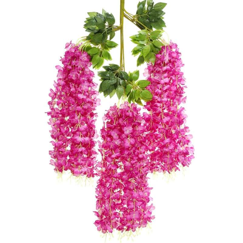 Guangdong Artificial Wisteria Garland for Wedding and Home Decor
