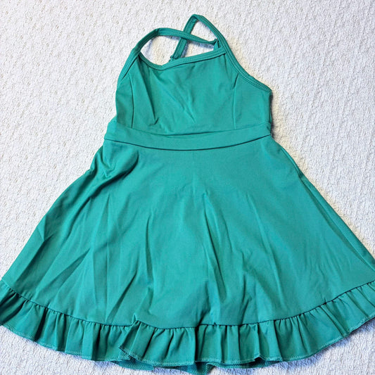 Sibling Baby Girls Knit Knee-Length Active Wear Athletic Dresses Casual Soft Fabric Children's Clothing for Girls