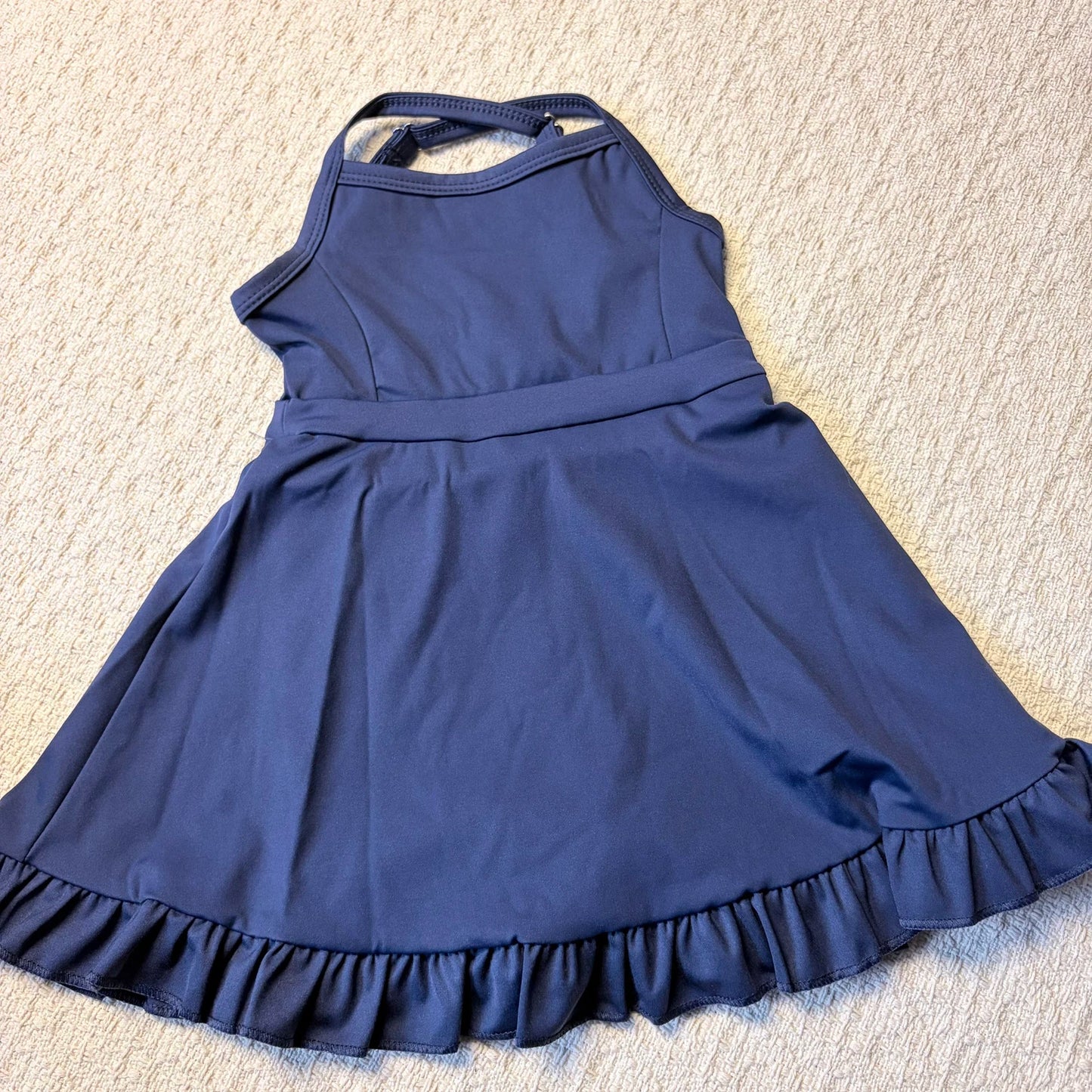 Sibling Baby Girls Knit Knee-Length Active Wear Athletic Dresses Casual Soft Fabric Children's Clothing for Girls