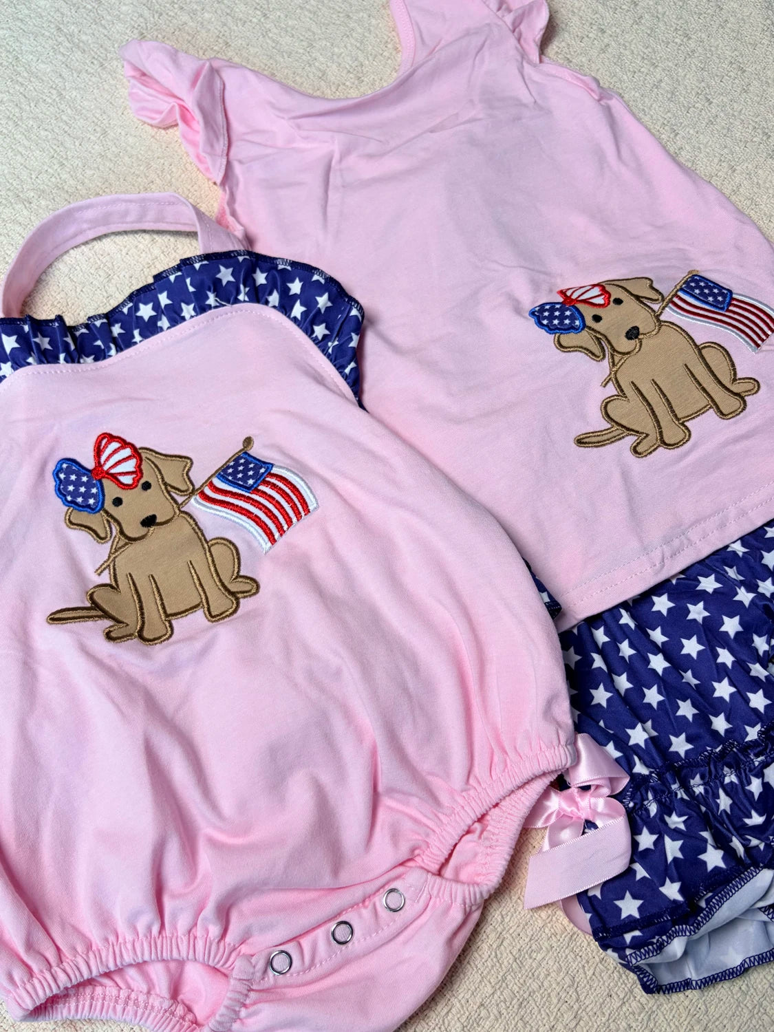 Patriotic Fourth Of July Matching Outfits For Kids And Pets