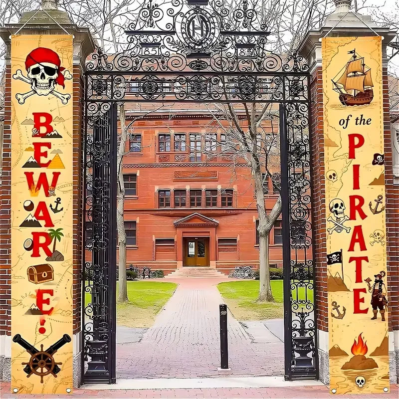 New Halloween Couplets, Ghost Festival Banners, Outdoor Courtyard Festive Event Party Atmosphere Background Decorations