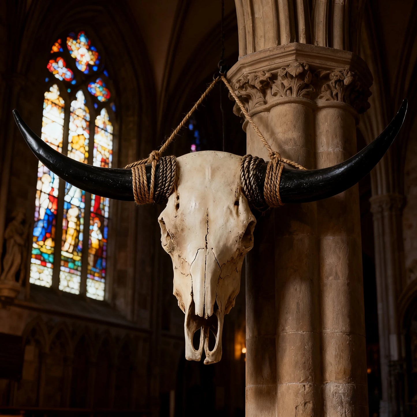 2025 New Arrival: Rustic Style Bull Skull, Large Longhorn Bull Skull, Handmade Western Decor, Wall Art for Men's Spaces