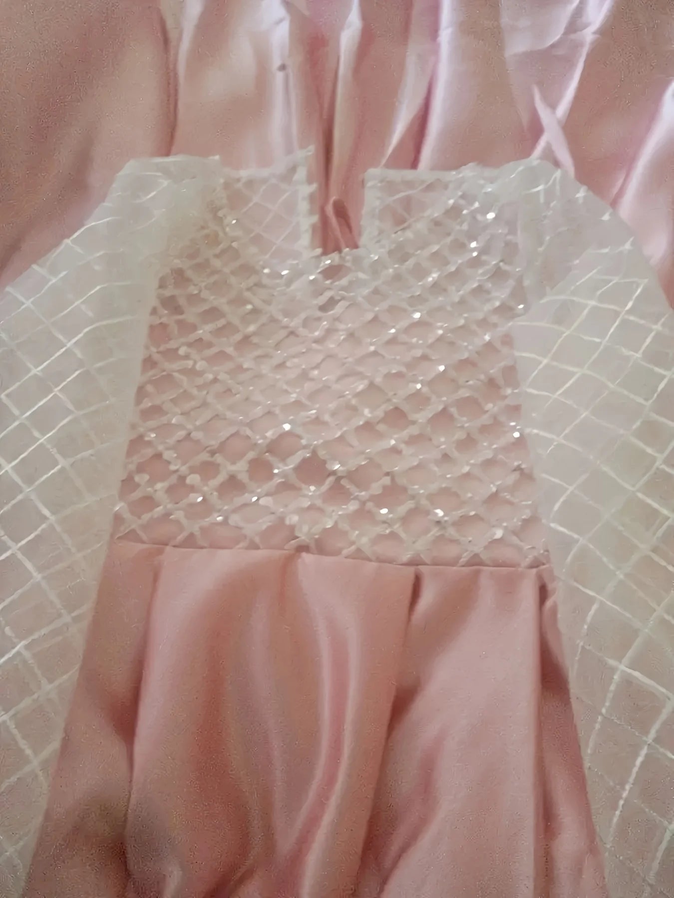 Elegant Lace Trailing Flower Girl Dress First Communion