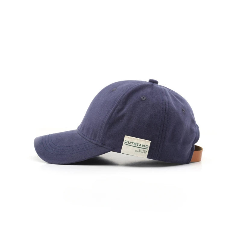 New Men and Woman's Baseball Caps Adjustable Casual Cotton Sun Hats Unisex Solid Color Visor Hats Cap Male Cap Female 2024