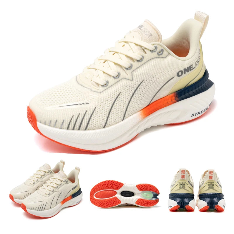 Onemix Men Carbon Plate Running Shoes Breathable Athletic Training Sneakers