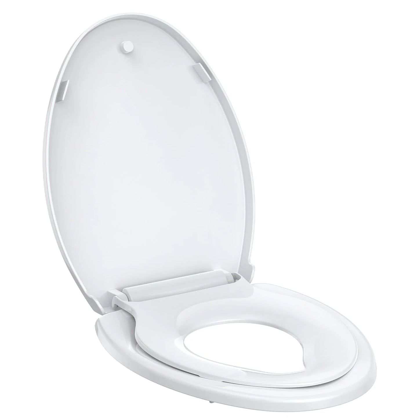 Twister.Ck Quiet Close Toddler Toilet Seat With Non Slip Bumpers