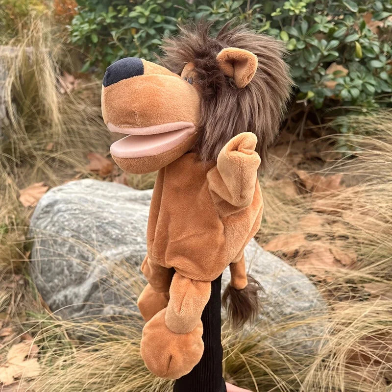 Golf Club Head Cover Animal Style Plush Protector for Woods Putters Soft Friction Prevention Golf Course Accessory