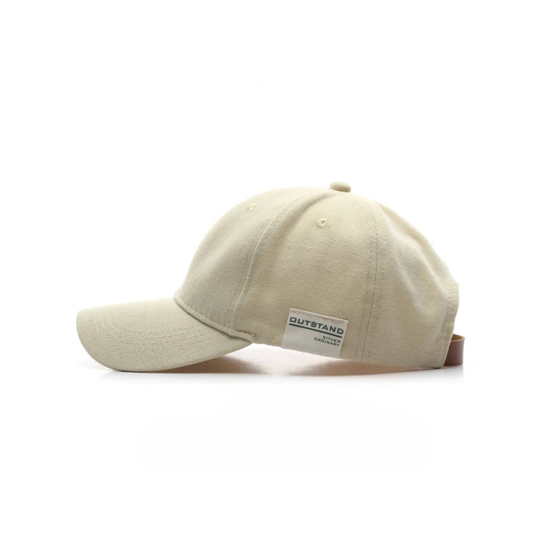 New Men and Woman's Baseball Caps Adjustable Casual Cotton Sun Hats Unisex Solid Color Visor Hats Cap Male Cap Female 2024