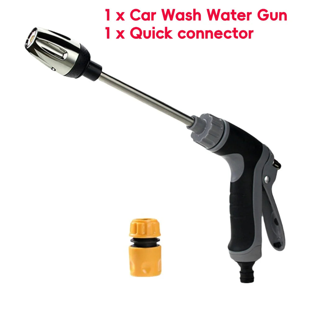 Handheld High Pressure Water Gun Garden Hose Pressure Power Washer Used For Garden Irrigation And Window Cleaning Car Washing