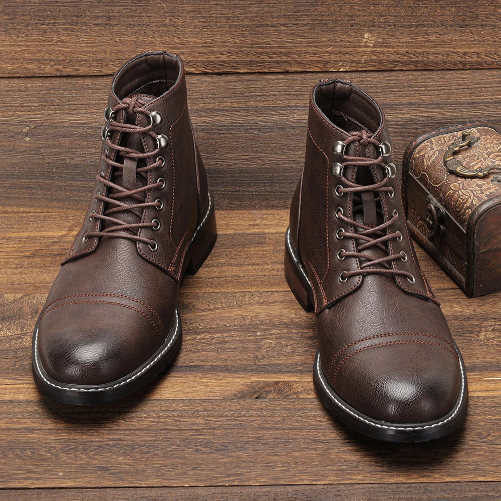 Size 8~13 Classical Men Boots Fashion Comfortable Ankle Boots For Men