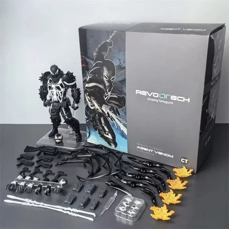 Kaiyodo Revoltech Venom Agent Yamaguchi Eugene Thompson Collectible Figure