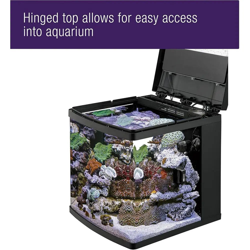 BioCube, Aquarium Kit, Nano Tank, Customizable LED Lighting, or Saltwater and reshwater Environments, 16 Gallons