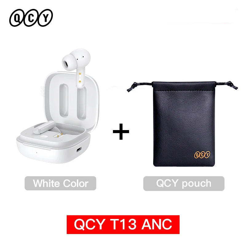 QCY T13 ANC Wireless Earbuds With Active Noise Cancellation