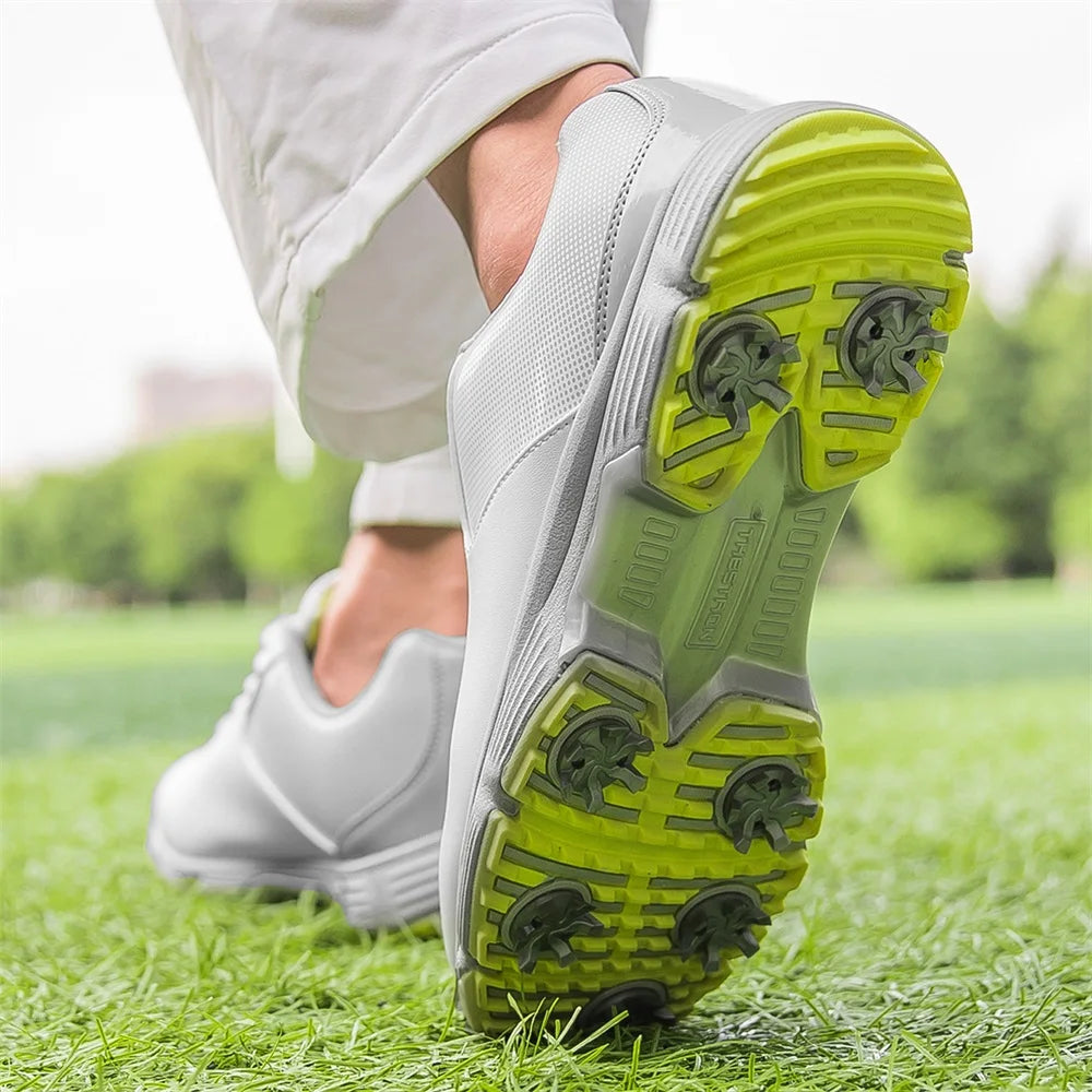 Zakey Men's Waterproof Golf Shoes Anti Slip Footwear
