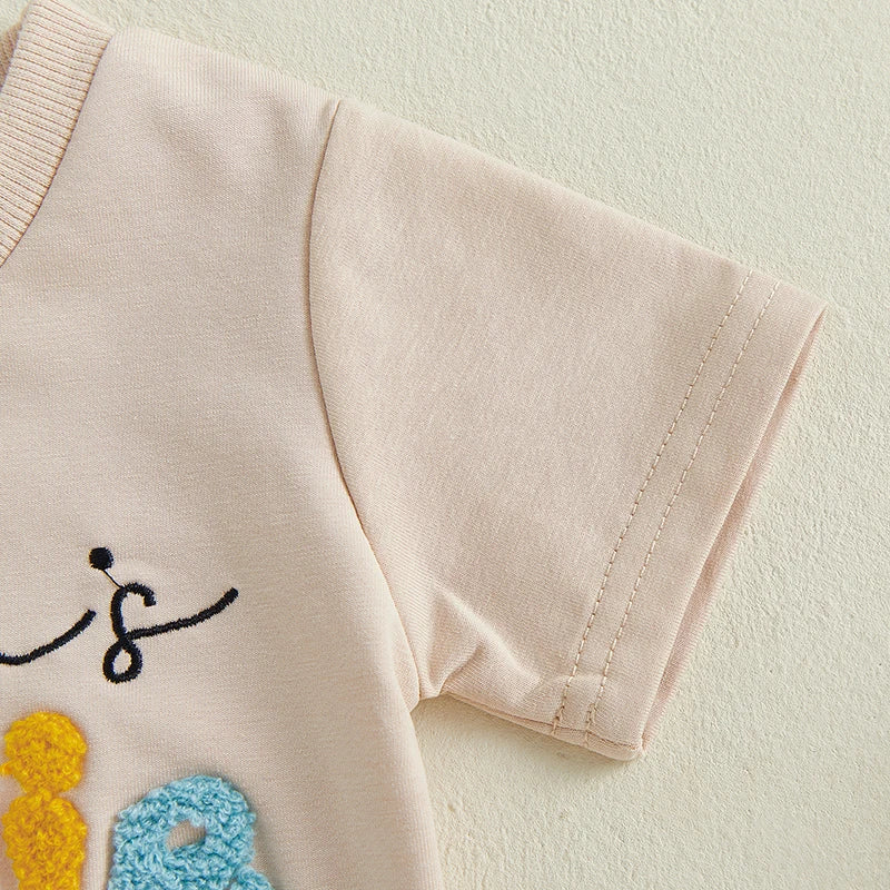 Guangdong CN Adorable Toddler Girls Summer 2 Piece Set