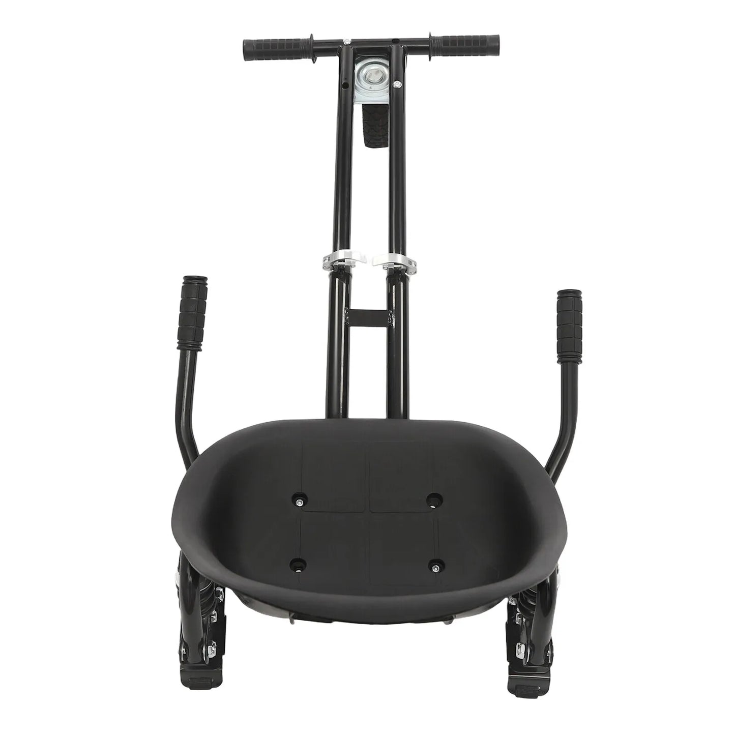 Adjustable Hoverboard Seat Attachment with Dual Shock Absorbers Ergonomic Design 220lbs Load Capacity for 6.5"-10" Scooters