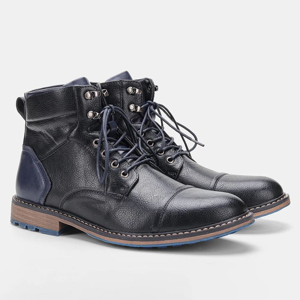 Size 8~13 Classical Men Boots Fashion Comfortable Ankle Boots For Men